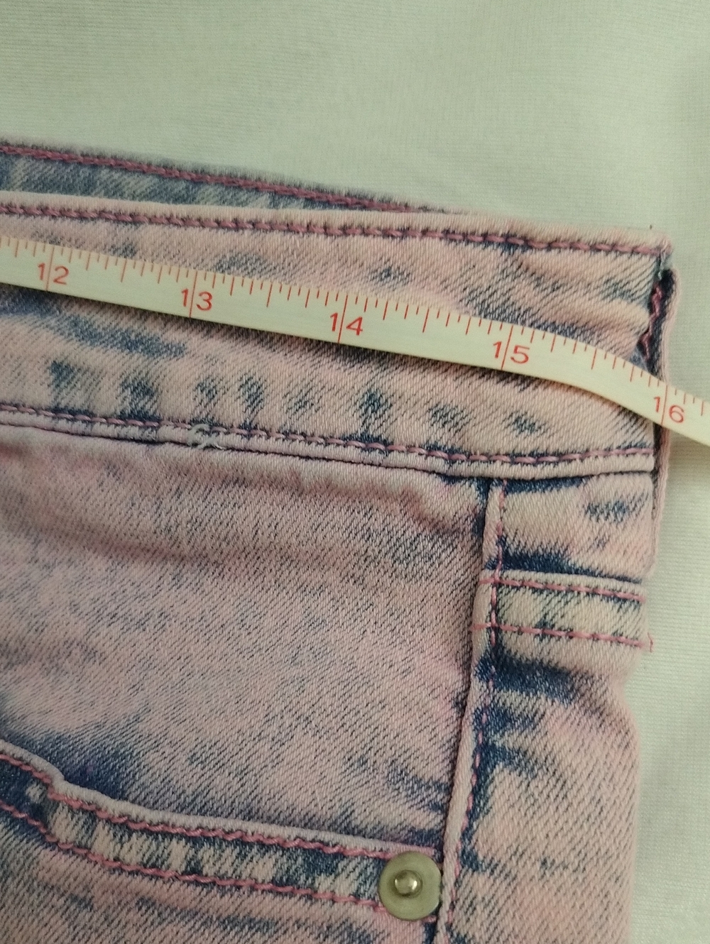 Women's Wild Fable Indie-Pop Pastel Lavender Acid Wash High Rise Skinny Jeans, M - Picture 8 of 16
